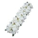 thumbnail image 5 of Panel de flores de fondo, decoración de rosas artificiales, flores de seda para boda, arco, Blanco, 5 of 9