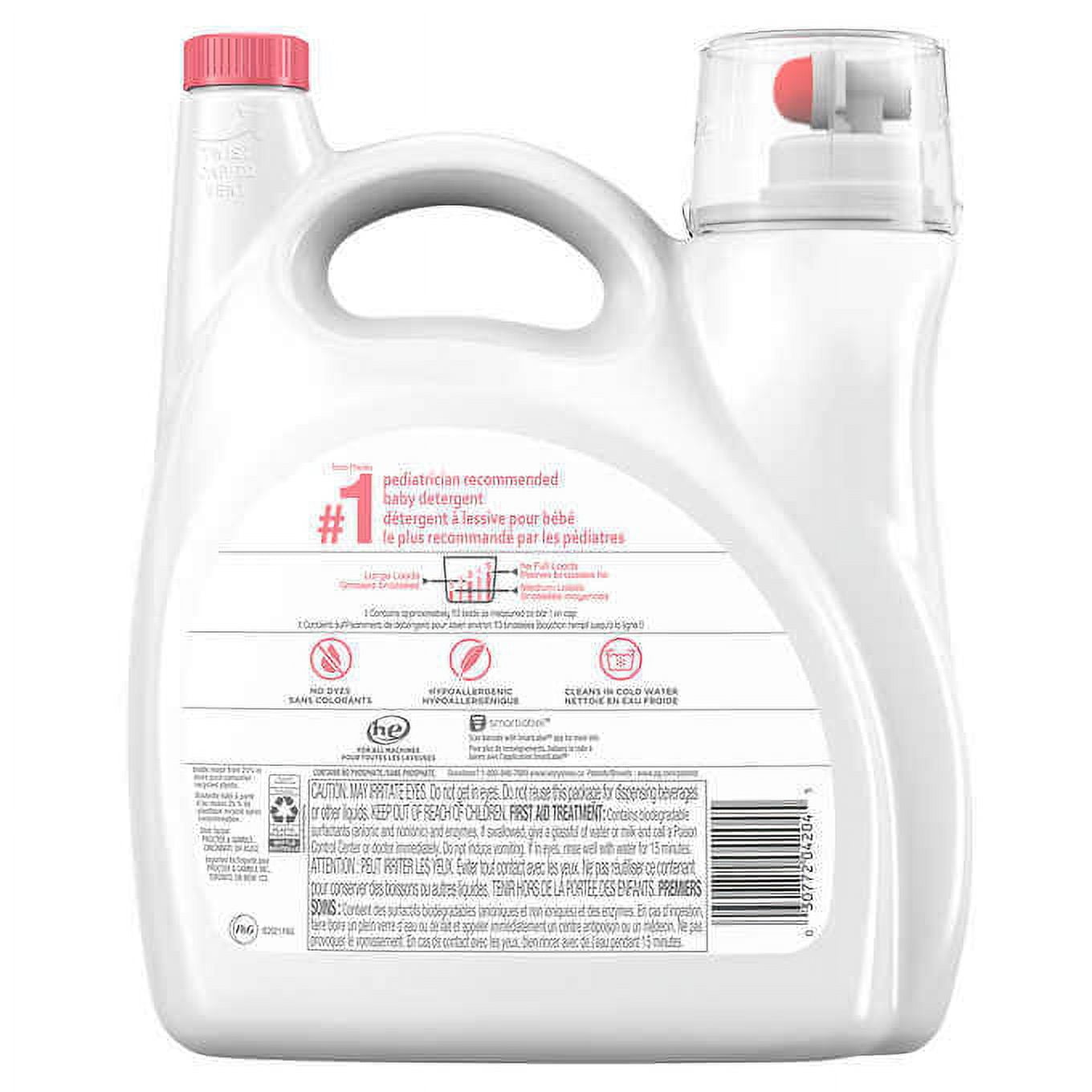 (2 pack) Ivory Snow Newborn Liquid Laundry Detergent, 113 Wash Loads