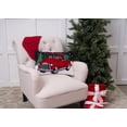 thumbnail image 2 of Snowy Truck Hooked Christmas Throw Pillow, 14" x 22", 2 of 5