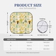 thumbnail image 3 of Windshield Sun Shade, Animal Tree Foldable Car Sun Shade Windshield For Front, 2 Pieces, 3 of 4