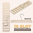 thumbnail image 1 of Feltree Household Belt Storage Artifact Rack, Scarf Hanger, Scarf Tie Hanger, Multifunctional Hook, Belt, Bow Tie Loop, 1 of 6