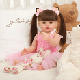 thumbnail image 1 of Muñecas 55cm Bebés Realista Muñeca Para Niña Xtellar rosa, 1 of 4