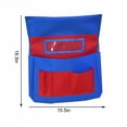 thumbnail image 3 of Large Capacity Chair Pockets for Classrooms - Qyaukm Seat Sacks Organizer for Students, Durable Fabric Storage Pockets for Learning Supplies & Stationery, 1 Hanging Bag, 3 of 7