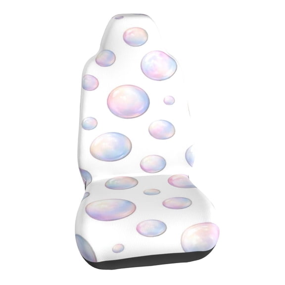 Iridescent Bubble Car Seat Covers Stretch Car Seat Protectors Universal Fit