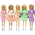 thumbnail image 3 of 57 juegos de ropa de muñeca Barbie de 30 cm juguetes de niña en casa para cambiar los accesorios de la casa de muñecas bjd, 3 of 5