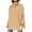 Khaki, variant on Fesfesfes Women Sweaters Solid Winter Turtleneck Sweater Bat Sleeve Hem Pullover Knitted Sweater Tops Plus Size $10