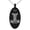 Black, variant on Stainless Steel Thor's Hammer Mjolnir Celtic Viking Rune Engraved Small Oval Charm Pendant Necklace