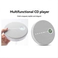 thumbnail image 4 of Rechargeable Bluetooth CD Player, Music CD Disc Player for Car Gray, 4 of 5