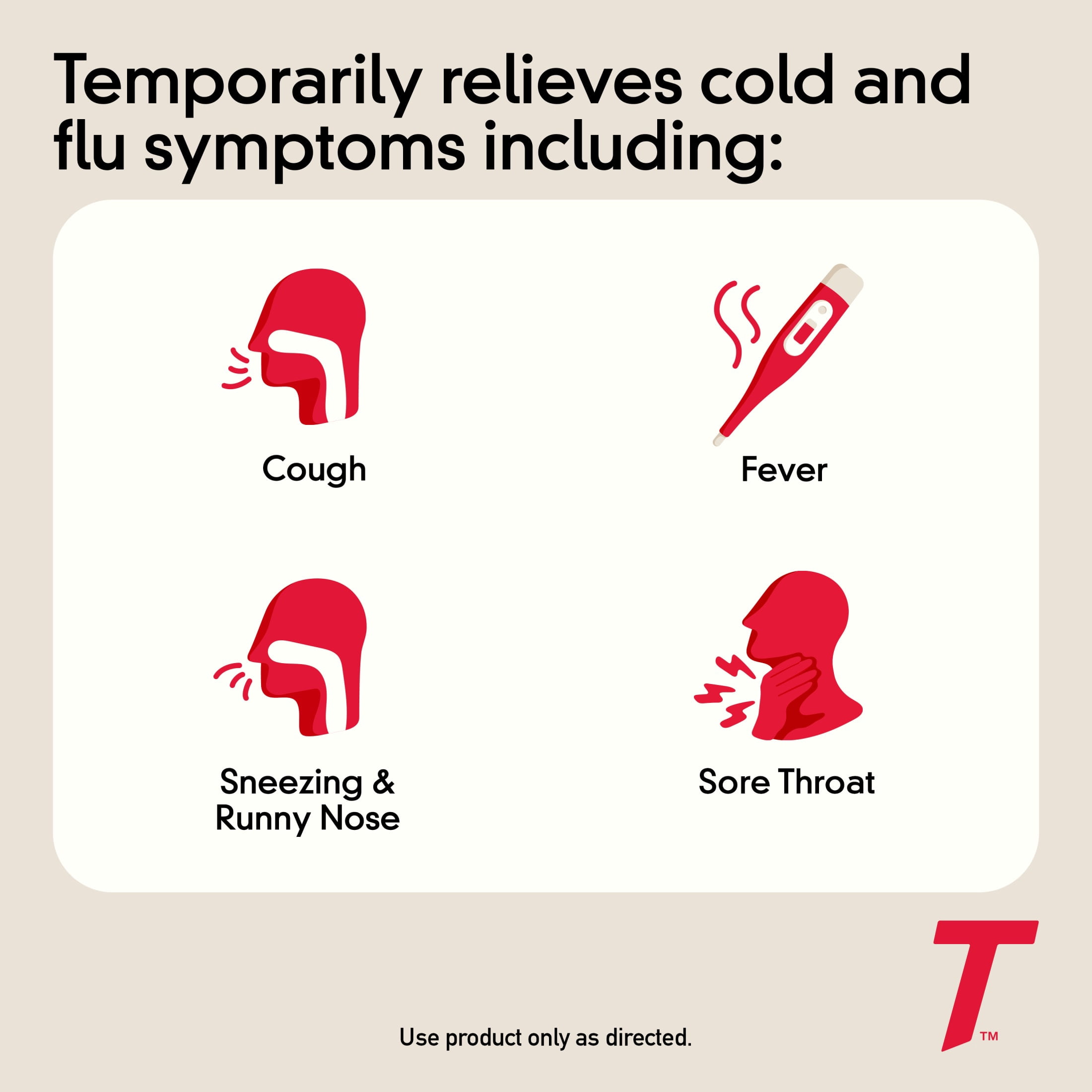 Children's Tylenol Cold + Cough + Runny Nose Medicine, Grape, 4 fl. oz