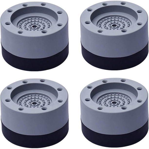 Vibration Dampeners,4 Pieces Universal Vibration Dampeners Anti-Vibration Mat Washers For Washing Machine Dryer 4cmgrey4cm