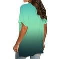 thumbnail image 6 of Weikingp Womens Summer Tops Flowy Tank Tops For Women Womens Tops Dressy Casual Casual Shirts For Women Women'S Tees Green 3XL, 6 of 6