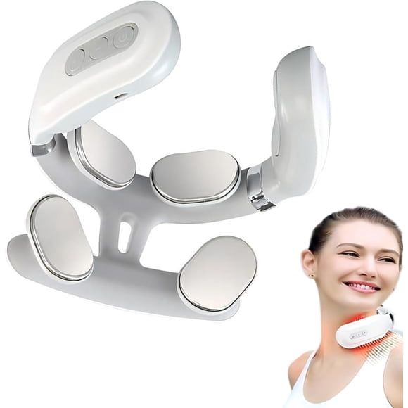 Verticlear Pro Neck Device 2.0 Neck Massager Upgraded with Heat, Electric Pulse Neck Massager for Pain Relief, Wireless Neckology Intelligent Massager (1 Pc)