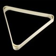 thumbnail image 4 of Uxcell 2 1/4" Billiard Ball Triangle Rack, Plastic Snooker Pool Ball Rack Holder Thicken Pool Ball Racks White, 4 of 5