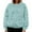 b-Blue, variant on Guitiannn Women Casual Solid Pocket Long Sleeve Pet Hoodless Sweatshirt Pullover Top Comfortable Sweatshirts Women Lady Pants Suits Hoodie Graphic Hoodies Women Cute Women Zip up Jackets Ladies
