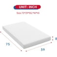 thumbnail image 6 of BeatMassage Memory Foam Mattress 8 inch Twin Size Gel Mattress for Cool Sleep Pressure Relief CertiPUR-US Certified/Bed-in-a-Box/Pressure Relieving, 6 of 7