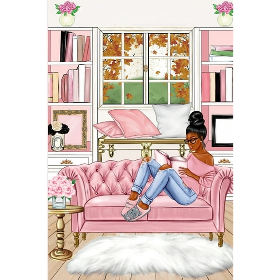 Black Girl Reading Journal, (Paperback)
