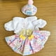 thumbnail image 1 of Ropa de animales de peluche de , bonita para muñecas de 15cm, disfraces, vestir, elegante, accesorios para muñecos de peluche, traje de muñeca, Conjunto de vestido de pastel, 1 of 10