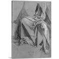 thumbnail image 1 of ARTCANVAS Study Of Drapery Canvas Art Print by Albrecht Durer - Size: 40" x 26" (1.50" Deep), 1 of 9