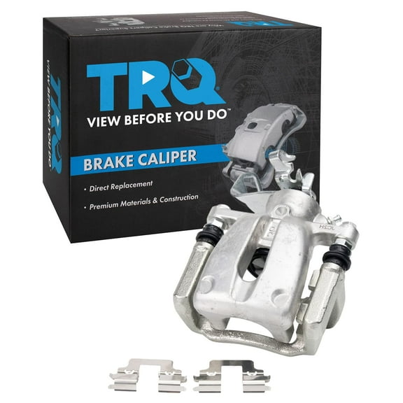 TRQ Rear Left Brake Caliper w/Bracket Drivers Side Compatible with 2009-2013 Mini Cooper