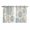 Beige Blue, variant on Blue Grey Coastal Kitchen Curtains 72 Inch Length, Summer Beach Coral Shell Starfish Grommet Top Bedroom Living Room Curtains, Light Filtering Cafe Curtain Drapes 2 Panels Set 104''x72''