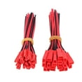 thumbnail image 2 of 20Pcs Male and Female Connector Cable, 24 AWG 2 Pin Connector Wire Line for RC Lipo Battery, 2 of 7