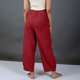 thumbnail image 4 of Pantalones de Cintura Elástica para Mujeres de Cintura Alta Color Sólido con Bolsillos, Pantalones de Longitud Completa Casual para Todas las Estaciones, 4 of 5