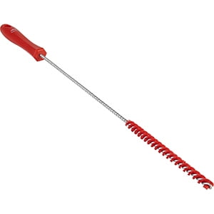 Vikan Ø0.4" Tube Brush- Stiff - Red (6 Units)