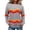 Grey, variant on Athleisure Crewneck Topss for Women Oversized Long Sleeve Cute Tops Teen Girls Lightweight Pullover Sweaters