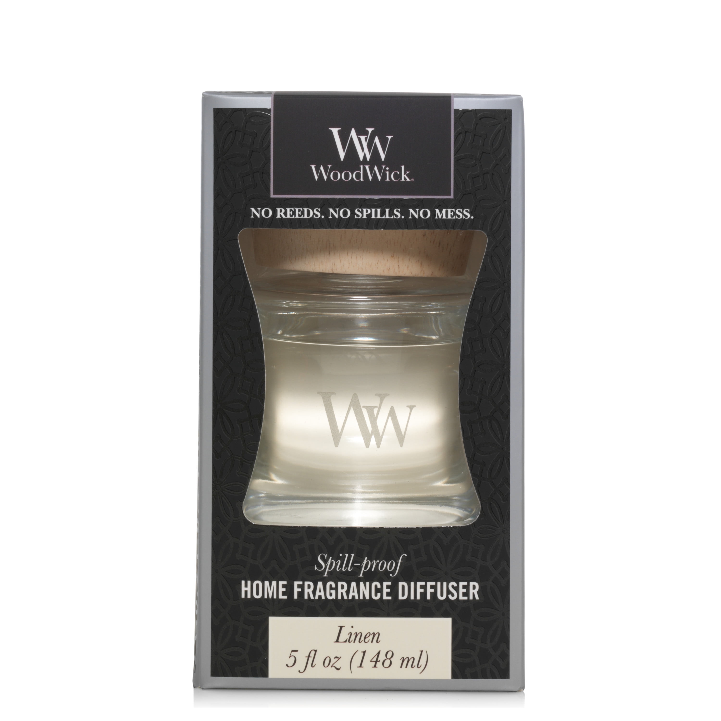 WoodWick SpillProof Fragrance Diffuser, Linen