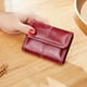 thumbnail image 4 of Monedero pequeño con múltiples ranuras para tarjetas, estilo mini para niñas, para mujer, color rojo, 4 of 6