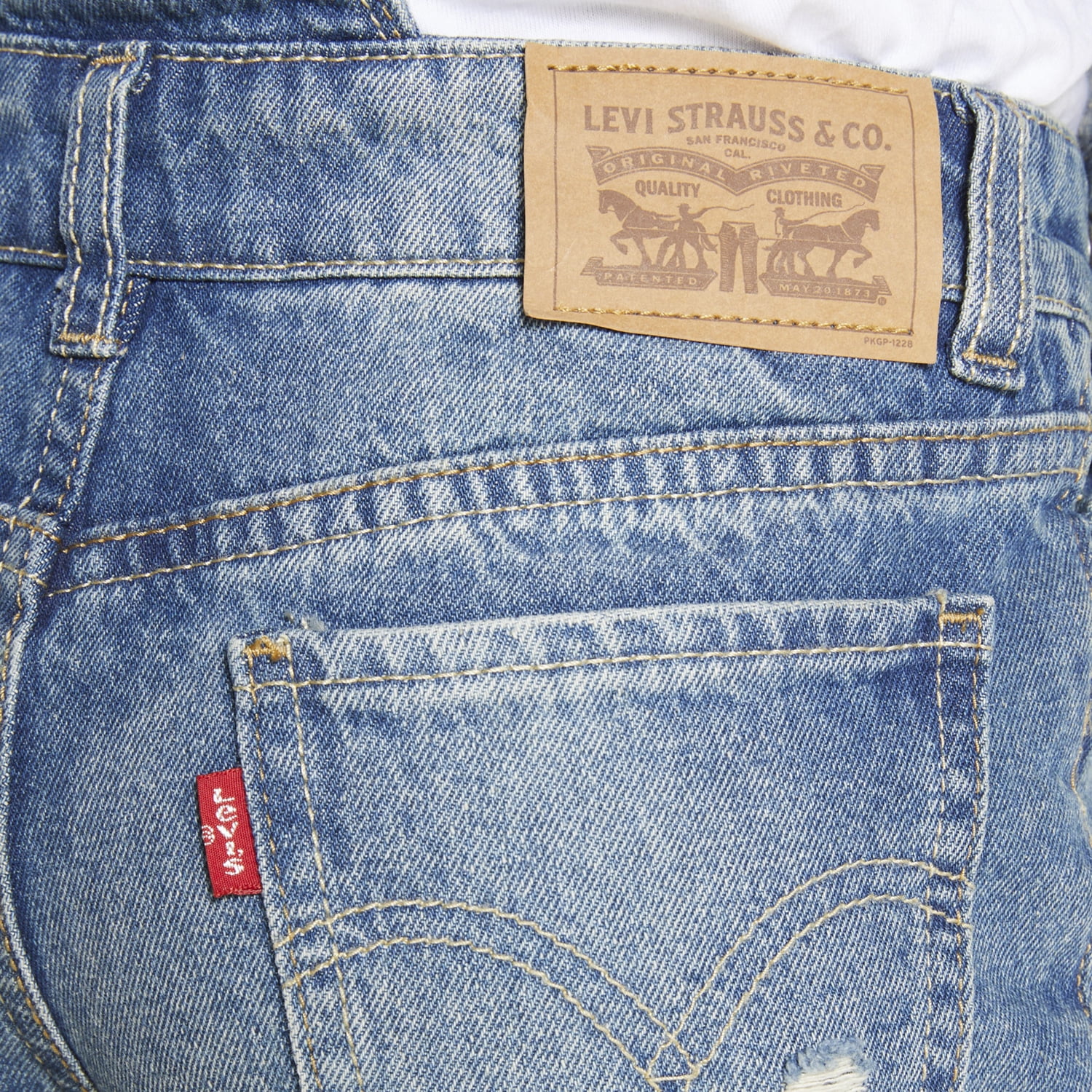 Levi's Girls' Denim Shortall, Sizes 4-16