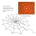 thumbnail image 3 of Decorations Spider Web Lights, LED Lamp Orange Color Lighted Spider Web 8 Lighting Effects 1.2m Diameter Wide Application  for Parties, 3 of 8