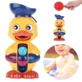 thumbnail image 1 of Juguetes Para La Bañera De Baño Para Niños Pequeños, Desarrollo De Sensibilidad De Color Para El Desarrollo Visual Juguetes Para El Baño De Bebé Coloridos Con Ruedas, 1 of 7
