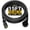Black, variant on ZAZFO 6ft White Flat Plug Extension Cord, 14/3 Gauge 3 Prong Grounded SJTW Power Cord,15A 125V 1875W ETL Listed