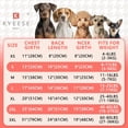 thumbnail image 5 of KYEESE Dog Pajamas, Red Stripe Dog Pjs, Dog Pajamas for Small Dogs, M, 5 of 7