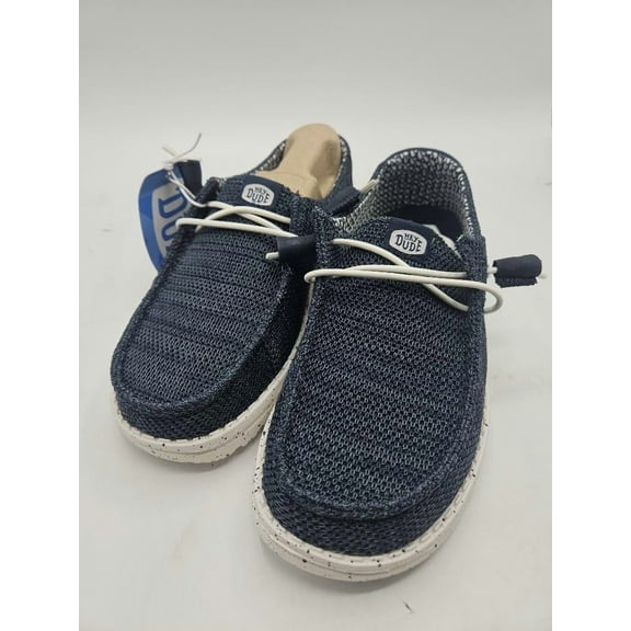 HEYDUDE Wendy Stretch Sox Navy Size 6, Womens Shoes, Womens Slip-on Loafers