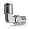 thumbnail image 1 of Estándar Americano TONTO Hilo 304 acero inoxidable PL Conector neumático rápido de hilo externo TRACHEA PULGADA 1/4 5/16 3/8, 1 of 7