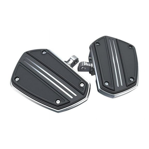 Ciro 60201 Twin Rail fits Mini™ Floorboards with Male Mounts - Chrome