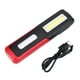 thumbnail image 2 of Lámpara de trabajo LED COB portátil recargable por USB, linterna con gancho magnético para exteriores (roja), 2 of 15