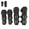 thumbnail image 2 of Motorcycle Elbow Knee Pads, Prevent Falling Off Elastic Straps Motorcycle Knee Pads 4Pcs With Storage Bag For Skiing, 2 of 8