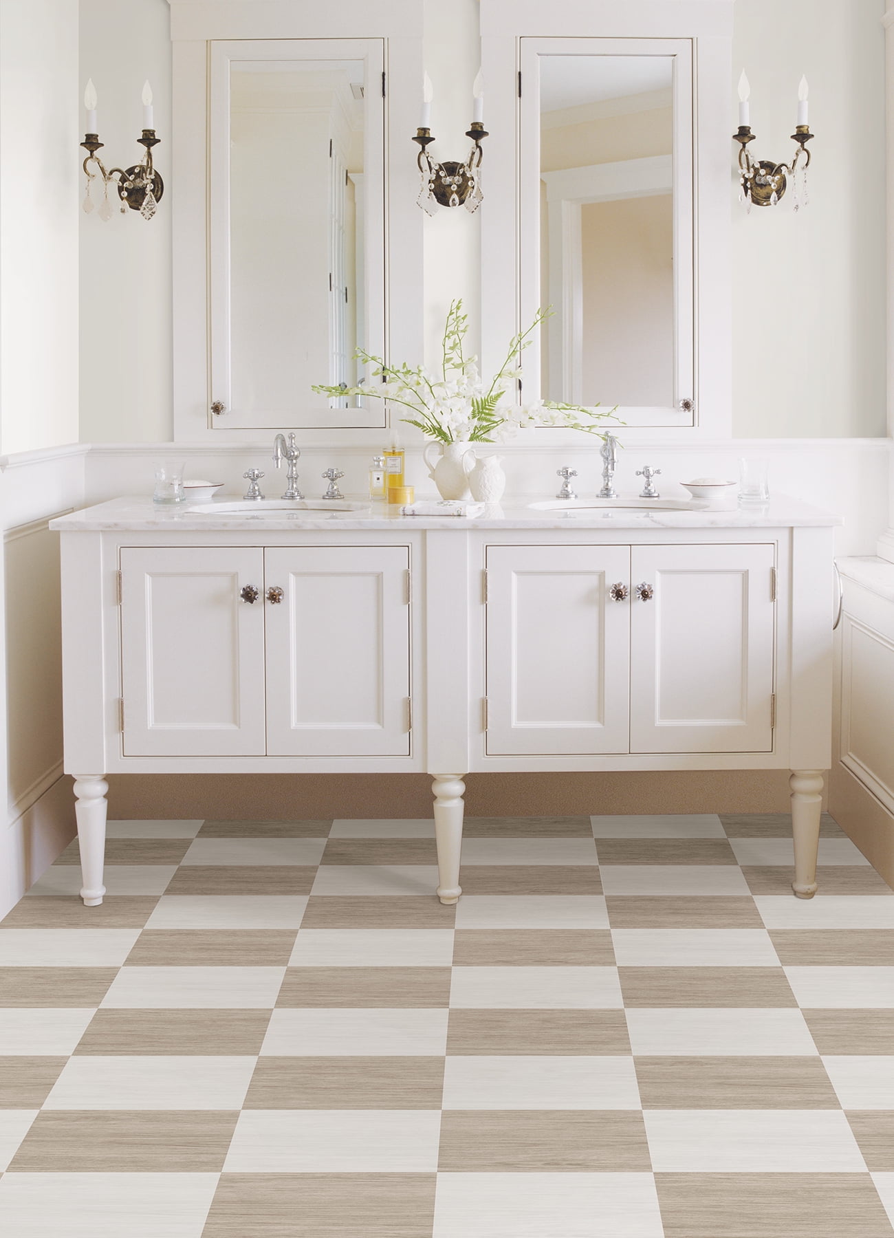 Floorpop Kingsley Natural Peel and Stick Floor Tiles