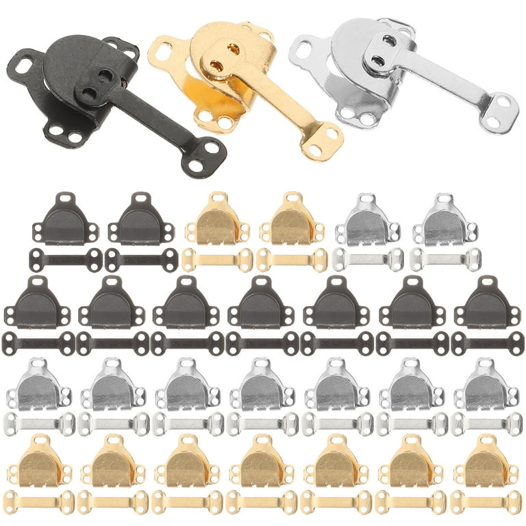 OATIPHO 30 Sets Pants Hook Adjuster Metal Clasp for Clothes Assorted Color  Brass for Diy Craft Decoration - Walmart.com
