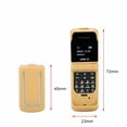 thumbnail image 3 of Teléfono Con Tapa, Reloj Despertador, Teclado Multifuncional, Teléfono Con Tapa, Duradero Para Niños Y Estudiantes, 3 of 7
