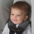 thumbnail image 1 of On The Goldbug Car Seat Strap Covers Reversible Grey, 1 of 7
