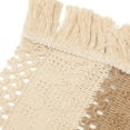 thumbnail image 3 of CRILSTYLEO Table Runner Beige Y Lino Con Para De Estilo Farmhouse, 3 of 6