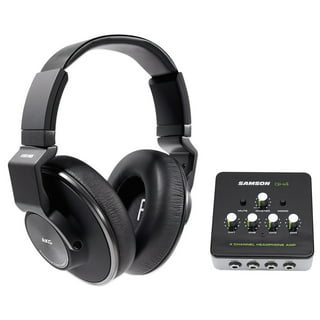 AKG K240 MKII Professional Semi-Open Stereo Headphones Bundle with  Audiomate Headphone Stand and Mophead 3 Medium Guitar Picks 