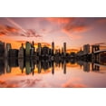 thumbnail image 4 of New York City, NY, Skyline Reflection and Sunset (19x27 inches, Premium 500 Piece Jigsaw Puzzle for Adults and Family, Made in USA), 4 of 4