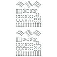 thumbnail image 1 of 120 Pcs Lèvres Sourcils Nombril Ventre, 1 of 8