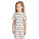 thumbnail image 4 of Balery Pugs Conjunto de Pijama Infantil de Manga Corta con Estampado – Ropa de Dormir de Algodón Suave-XX-Large, 4 of 4