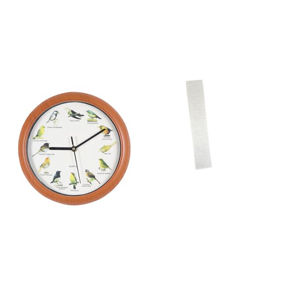 Reloj de pared,Reloj de pared con pájaro cantor Relojes de pared con pájaros,Pantalla de lámpara de pie,Lámpara de estudio minimalista con pantalla,Cubierta de luz Iluminación creativa